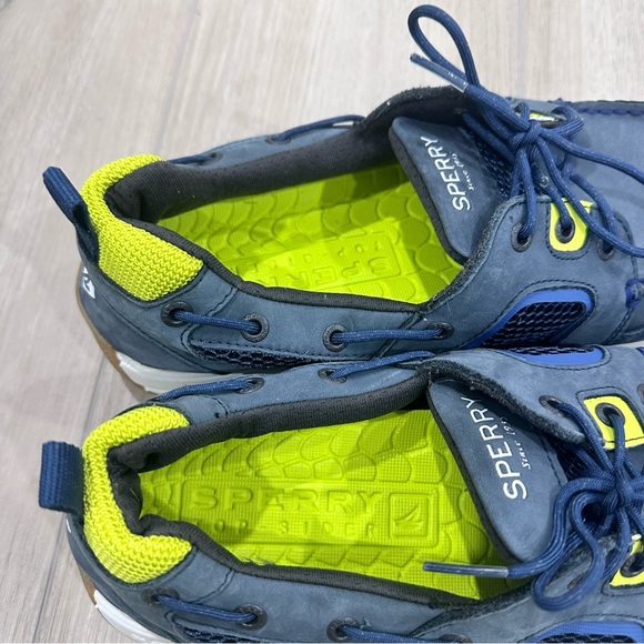 SPERRY top sider sea kite sport men’s boating shoe size 12 blue - Picture 4 of 8